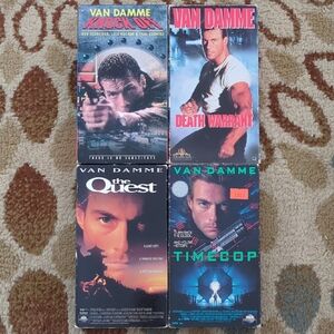 Van Damme Bundle Of VHS Tested